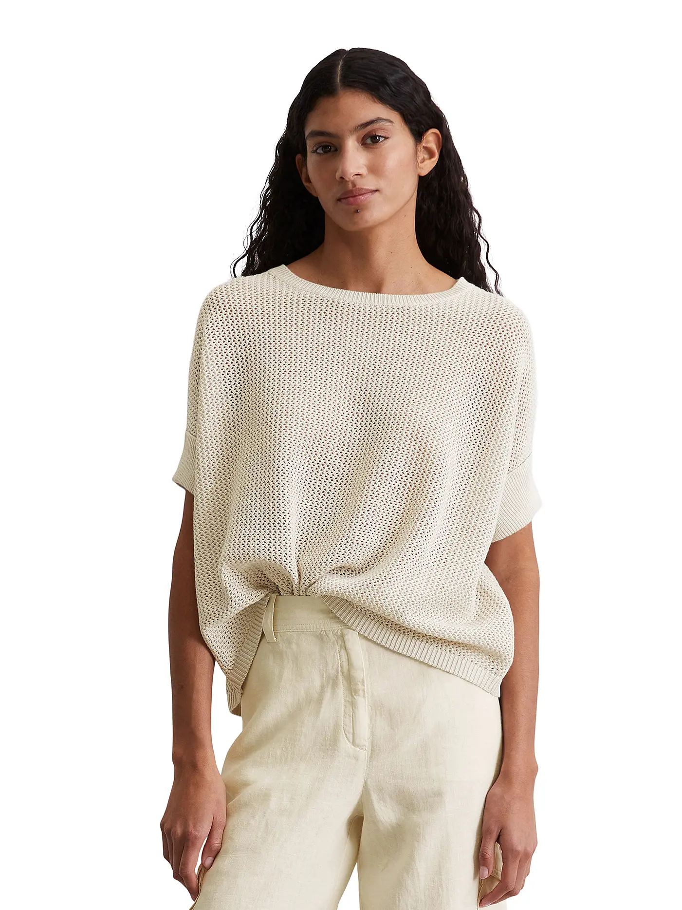 MARC O'POLO | Pullover | hellgrau